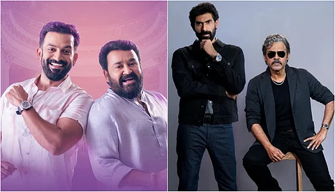 'ബ്രോ ഡാഡി' റീമേക്ക്; തെലുങ്കില് അച്ഛനും മകനുമാകാന് വെങ്കിടേഷും റാണയും?