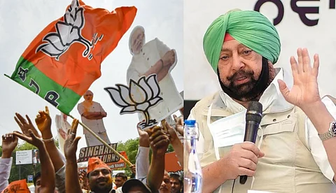 മൂന്നില് നിന്ന് രണ്ടിലേക്ക്, ഒപ്പം ചേര്ന്ന അമരീന്ദറും തോറ്റു; പഞ്ചാബില് കിതച്ച് ബിജെപി