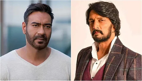 അജയ് ദേവ്ഗണ് പറയുന്നത് മണ്ടത്തരം: കിച്ച സുദീപിനെ പിന്തുണച്ച് മുന് കര്ണാടക മുഖ്യമന്ത്രിമാര്