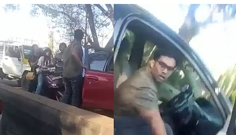 അപകടരമായ ഡ്രൈവിങ്ങ് ചോദ്യം ചെയ്തതിന് സഹോദരിമാര്ക്ക് നടുറോഡില് മര്ദ്ദനം; യുവാവിനെതിരെ കേസ്