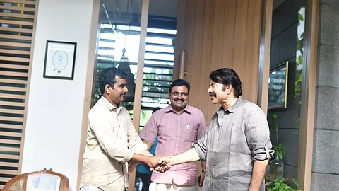 ജോ ജോസഫും മമ്മൂട്ടിയെ കാണാനെത്തി; വികസനത്തിന് പിന്തുണ ഉറപ്പ് നല്കിയെന്ന് പി. രാജീവ്