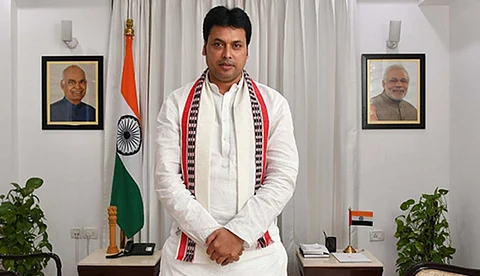 ത്രിപുര മുഖ്യമന്ത്രി ബിപ്ലബ് കുമാര് ദേബ് രാജിവെച്ചു