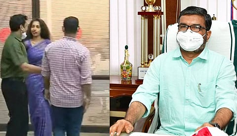 അനിത പുല്ലയില് നിയമസഭാ മന്ദിരത്തില് പ്രവേശിച്ചത് വീഴ്ച, നാല് പേര്ക്കെതിരെ നടപടി