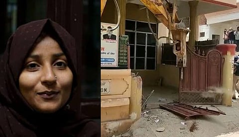 പ്രവാചക നിന്ദയ്ക്കെതിരെ പ്രതിഷേധം, വിദ്യാര്ത്ഥി നേതാവിന്റെ കുടുംബത്തെ അറസ്റ്റ് ചെയ്തു; വീട് പൊളിച്ചു നീക്കി