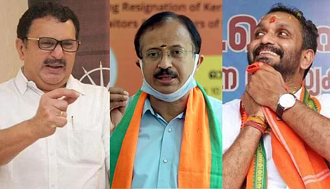 വി. മുരളീധരനും സുരേന്ദ്രനും ഉള്ളിടത്തോളം ബി.ജെ.പിക്ക് കേരളത്തില് നിലംതൊടാനാവില്ല: കെ മുരളീധരന്