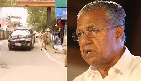 മുഖ്യമന്ത്രിയുടെ യാത്രക്കിടയില് സുരക്ഷാവീഴ്ച്ച; എസ്.എച്ച്.ഒയ്ക്ക് സ്ഥലം മാറ്റം