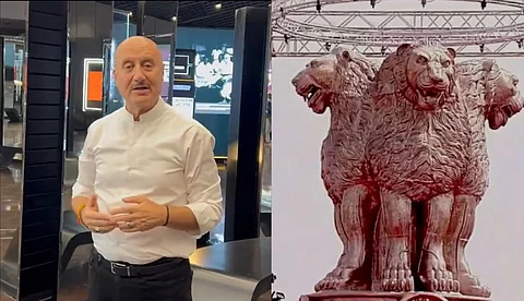 'സിംഹമായാല് ചിലപ്പോള് പല്ല് കാണിക്കും, വേണ്ടിവന്നാല് കടിക്കും'; വിവാദങ്ങള്ക്കിടെ അശോകസ്തംഭത്തെകുറിച്ച് അനുപം ഖേര്