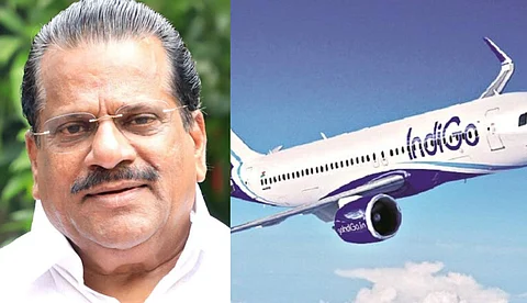 നിലവാരമില്ലാത്ത കമ്പനി; ഇനി മേലാൽ ഇൻഡിഗോയിൽ കയറില്ലെന്ന് ഇ .പി ജയരാജൻ