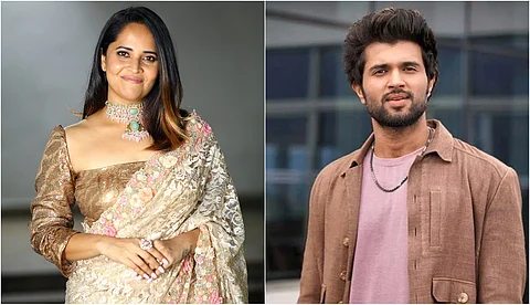 വിജയ് ദേവരകൊണ്ട ഫാന്സ് 'ആന്റി' എന്ന് വിളിച്ച് അധിക്ഷേപിച്ചു; കേസ് രജിസ്റ്റര് ചെയ്യുമെന്ന് നടി അനസൂയ ഭരദ്വാജ്