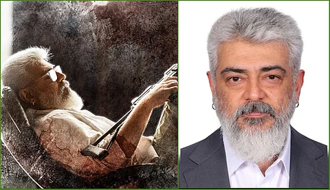 തോക്ക് താഴെ വെക്കാതെ അജിത്, തുനിവ് ഫസ്റ്റ് ലുക്ക്; ആക്ഷന് ത്രില്ലറില് മഞ്ജു വാര്യരും