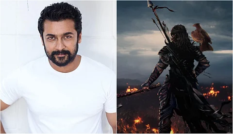 10 ഭാഷകളില് ഒരുങ്ങുന്ന ത്രീ.ഡി ചിത്രം; 'സൂര്യ 42' മോഷന് പോസ്റ്റര്