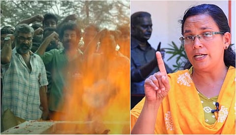 'നേതൃതാല്പര്യങ്ങള്ക്ക് യുവതലമുറ ബലിയാടാകുന്നു, ഇരകളാക്കപ്പെടുന്നത് സ്ത്രീകളും കുട്ടികളും'; കൊത്തിനെ അഭിനന്ദിച്ച് കെ.കെ രമ