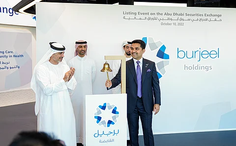 അബുദാബി സെക്യൂരിറ്റീസ് എക്സ്ചേഞ്ചിലെ ആദ്യ ദിനത്തില് ബുർജീൽ ഹോൾഡിംഗ്സ് ഓഹരിവില ഉയർന്നത് 2.40 ദിർഹം വരെ