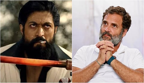 'കെ.ജി.എഫ് 2'ലെ പാട്ട് അനുവാദമില്ലാതെ ഉപയോഗിച്ചു; രാഹുല് ഗാന്ധിക്കെതിരെ കേസ്