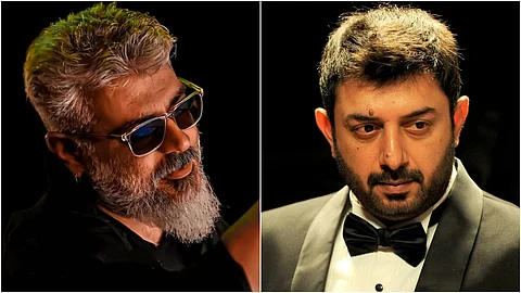 'എ.കെ 62'ല് അജിത്തിന്റെ വില്ലനാവാന് അരവിന്ദ് സ്വാമി?; 29 വര്ഷത്തിന് ശേഷം ഇരുവരും ഒന്നിക്കുന്നുവെന്ന് റിപ്പോര്ട്ട്