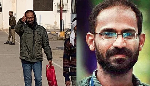 'കൂടെയുണ്ടായിരുന്നവർ കള്ളക്കേസിൽ അകത്ത് കിടക്കുമ്പോൾ നീതി പൂർണ്ണമാകുന്നില്ല'; ജയിൽമോചിതനായ ശേഷം സിദ്ദിഖ് കാപ്പൻ