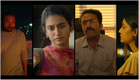 'ഒരു പെണ്ണിനെ ടാര്ഗറ്റ് ചെയ്ത് എന്തൊക്കെയാണ് വെപ്പണൈസ് ചെയ്യുന്നത്?'; 'ലൈവ്' ട്രെയ്ലര്