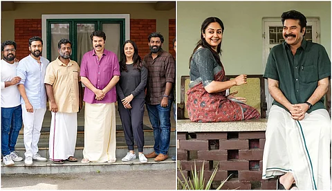 'മമ്മൂക്ക കഥ കേള്ക്കുന്ന ഒരു രീതിയുണ്ട്, അത് തന്നെ എക്സൈറ്റ്മെന്റാണ്'; കാതല് തിരക്കഥാകൃത്തുക്കള്