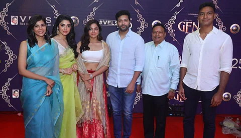 'പൊന്നിയിന് സെല്വന്' ശേഷം ബിഗ് ബഡ്ജറ്റ് ചിത്രവുമായി ജയം രവി; നായികയായി കല്യാണി പ്രിയദര്ശന്