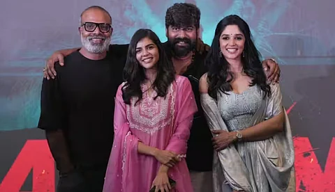 'പൊറിഞ്ചു മറിയം ജോസ് ടീമിനൊപ്പം കല്യാണി പ്രിയദർശനും' ; ജോഷി ചിത്രം ആന്റണി പാക്ക് അപ്പ്