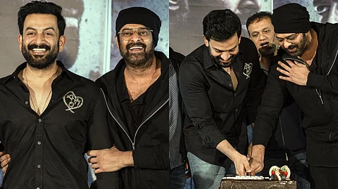 'ബ്ലോക്ക്ബസ്റ്റർ വിജയത്തിന് ഒരു ബ്ലോക്ക്ബസ്റ്റർ ആഘോഷം ' ; സലാർ സക്സസ് പാർട്ടിയിൽ പൃഥ്വിയെ ചേർത്തുപിടിച്ച് പ്രഭാസ്