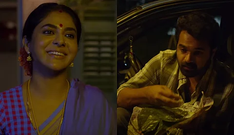 'ഒരു കട്ടിലിനെ ഇങ്ങനെ സ്നേഹിക്കുന്ന ഒരാളെ ഞാൻ ആദ്യായിട്ട് കാണുവാ'; പൂർണ്ണിമ - ഹക്കീം ഷാ ചിത്രം 'ഒരു കട്ടിൽ ഒരു മുറി' ട്രെയ്ലർ