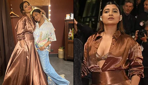 'പ്രാണ പ്രഭയിൽ ദിവ്യ' ; പൂർണ്ണിമ ഇന്ദ്രജിത്ത് ഒരുക്കിയ വസ്ത്രമണിഞ്ഞ് കാൻ ഫെസ്റ്റിവലിൽ ദിവ്യ പ്രഭ