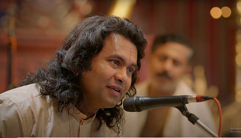 ഗായകനായി അജു വർഗീസ്; ഗുരുവായൂർ അമ്പലനടയിലെ ഗാനം കെ ഫോർ കൃഷ്ണ ലിറിക് വീഡിയോ