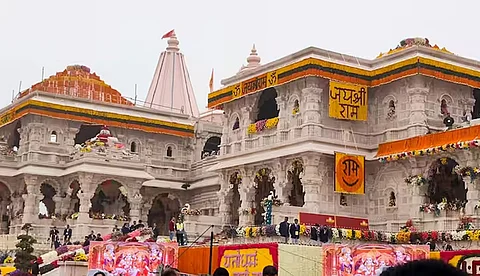 അയോധ്യ രാമക്ഷേത്രത്തിലുണ്ടായത് ചോര്ച്ചയല്ലെന്ന് ക്ഷേത്രനിര്മാണ സമിതി ചെയര്മാന്