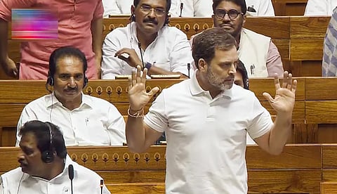 പ്രസംഗ ഭാഗങ്ങള് സഭാരേഖകളില് നിന്ന് നീക്കിയത് ജനാധിപത്യ തത്വങ്ങള്ക്ക് വിരുദ്ധം; പുനസ്ഥാപിക്കണമെന്ന് ആവശ്യപ്പെട്ട് രാഹുല് ഗാന്ധി