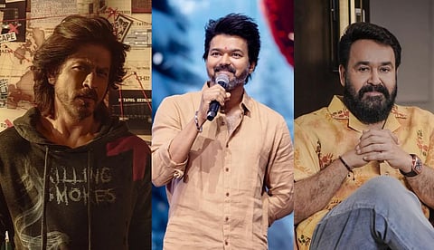 നികുതിയടക്കുന്ന താരങ്ങളിലും ഷാരുഖ് തന്നെ ഒന്നാമൻ, സൽമാൻ ഖാനെ പിന്തള്ളി വിജയ് രണ്ടാമത്; മോഹൻലാലും പട്ടികയിൽ