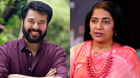 'ഞാനൊരു മമ്മൂട്ടി ആരാധികയും മണിരത്നം വലിയൊരു മോഹൻലാൽ ആരാധകനുമാണ്, മലയാള സിനിമയെ ഒരുപാട് ഇഷ്ടപ്പെടുന്നവരാണ് ഞങ്ങൾ'; സുഹാസിനി