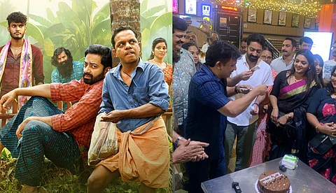 ചിരി നിറച്ച് 'പൊറാട്ട് നാടകം', തിയറ്ററിൽ വിജയാഘോഷം നടത്തി അണിയറ പ്രവർത്തകർ