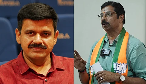 'ആത്മാഭിമാനം, അപമാനം, ആത്മാര്ത്ഥത'; പാലക്കാട് ബിജെപിയില്  സന്ദീപ് വാര്യര്ക്കും സി.കൃഷ്ണകുമാറിനും ഇടയില് സംഭവിക്കുന്നതെന്ത്?
