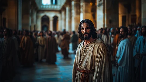 ജനറേറ്റീവ് എ.ഐയിലൂടെ കുരിശിന്റെ വഴിയുടെ ദൃശ്യാവിഷ്കാരം 'ക്രക്സ്',പിന്നിൽ മലയാളിയായ ലിയോ ടി ദേവസി