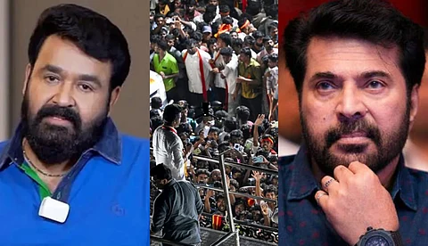 'പ്രിയപ്പെട്ടവരെ നഷ്ടപ്പെട്ട കുടുംബങ്ങൾക്കായി പ്രാർത്ഥിക്കുന്നു'; കരൂര് ദുരന്തത്തില് മമ്മൂട്ടിയും മോഹൻലാലും