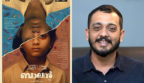 കാൻസ് ഫിലിം ഫെസ്റ്റിവലിൽ മാർക്കറ്റിങ് സ്ക്രീനിങ്ങുമായി ചിദംബരം ഒരുക്കുന്ന "ബാലൻ"; പ്രദർശനം മെയ് 14 ന്