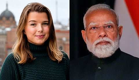 മോദിയോട് ചോദ്യം ചോദിച്ച, X ഇളക്കി മറിച്ച ഹെല്ലെ ലിങ് ആരാണ്?