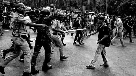 The Home Minister's Silence on Police Brutality is a Betrayal of Constitutional Morality