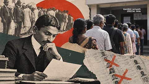 In Protests for Removal of CEC Gyanesh Kumar and Against Mass Disenfranchisement, An Echo of 1894 Mahatma Gandhi’s Struggle for Voting Rights of Indians