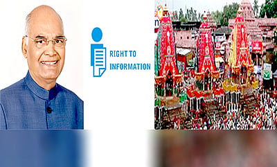 President Ram Nath Kovind’s Jagannath temple visit: RTI reply contradicts Times of India’s claim