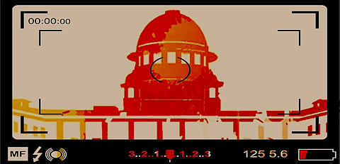 Sunlight is the best disinfectant: Supreme Court gives landmark judgment allowing live-streaming of court proceedings. Petitioner-in-person Indira Jaising tweets satisfaction