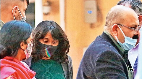 Disha Ravi.
Photo Credit: The Indian Express.