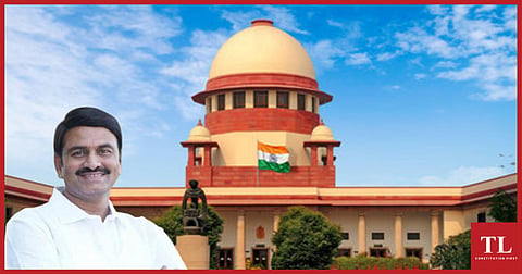 Lok Sabha MP Kanumuri Raghurama Krishnam Raju.