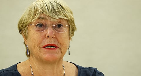 Michelle Bachelet.