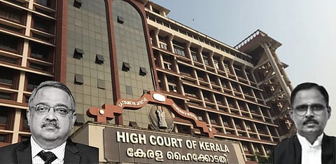 (LtoR): Justice K.Vinod Chandran and Justice C. Jayachandran.