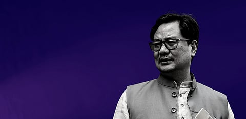 No data maintained by the government on kinship of ‘senior advocates’ with Supreme Court, high court judges, says Rijiju in Lok Sabha
