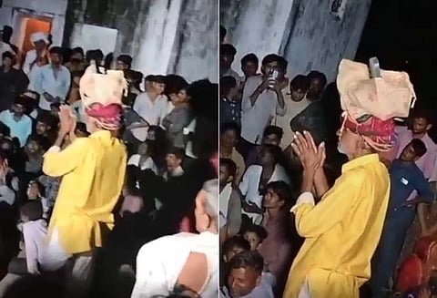 राजस्थान: बुजुर्ग दलित गायक कलाकार से जूते सिर पर रखवाकर माफी मंगवाई!