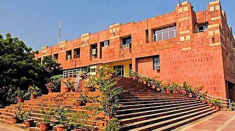 जेएनयू कैम्पस की तस्वीर.