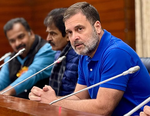 कांग्रेस नेता और लोकसभा में नेता प्रतिपक्ष राहुल गांधी
